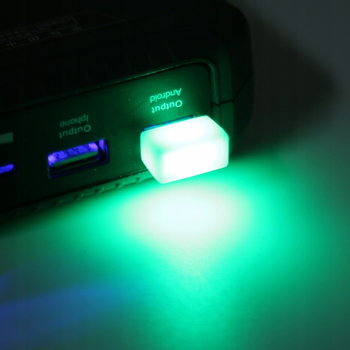 DC5V MINI USB LED LIGHT COLORÉ COMMANDE GLOSEM NOCNA PHARE S9