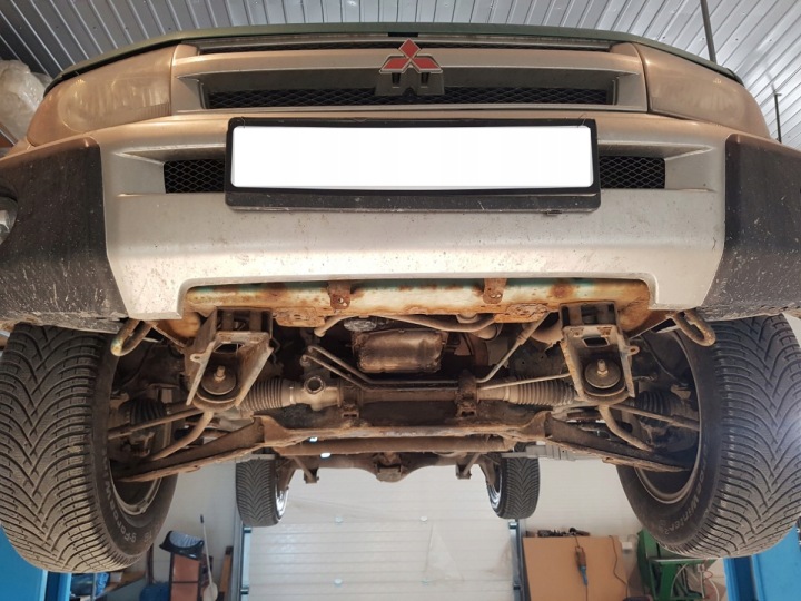 ACIER PLAQUE SOUS MOTEUR MITSUBISHI PAJERO PININ (1997-2007)