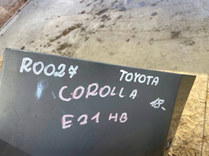 TOYOTA COROLLA XII 12 E21 18- HAYON PARE-CHOCS ARRIÈRE ARRIÈRE