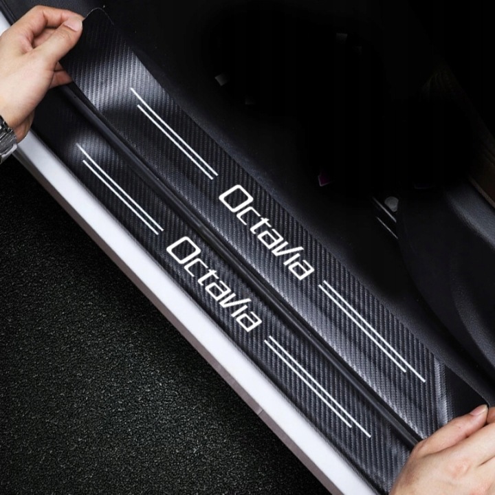 5 PIÈCES AUTOCOLLANTS SEUILS VERS DODGE