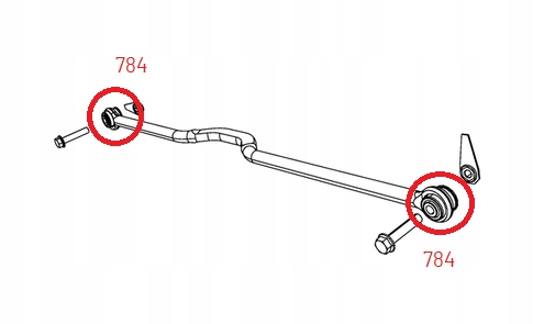 JEEP WRANGLER JK 07-18 CASQUILLOS PANHARDA PARTE TRASERA 