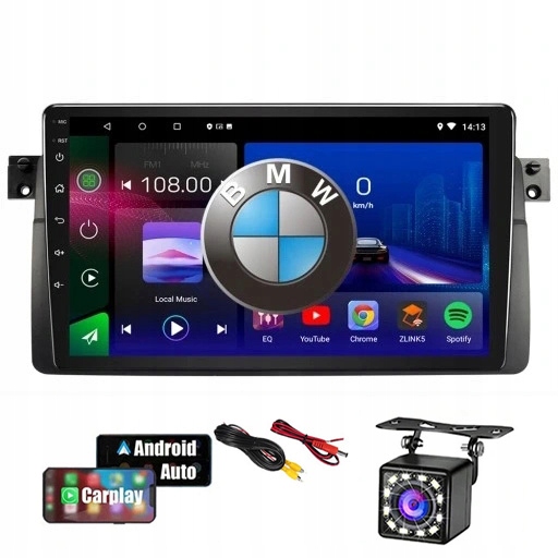 BMW 3 E46 RADIO NAVI ANDROID GPS 8GB RAM 128GB SIM 