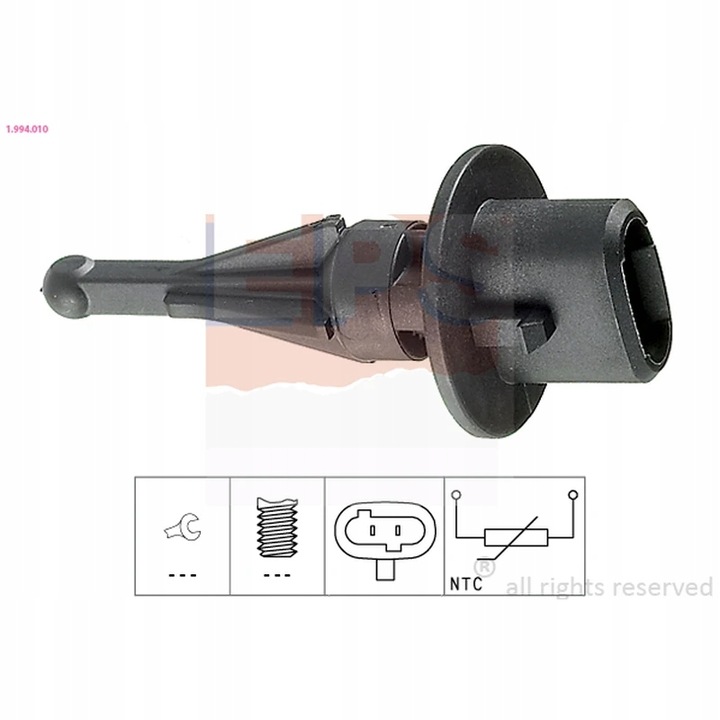 SENSOR TEMPERATURA AIRE DE ADMISIÓN EPS 1.994.010 