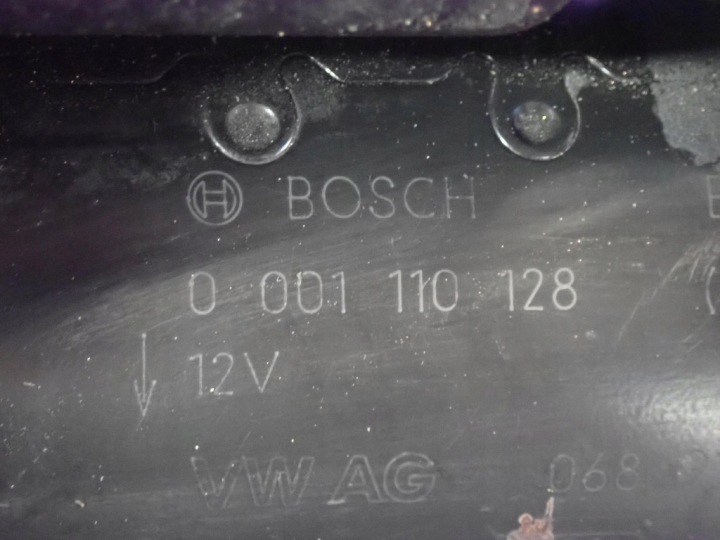 VW PASSAT B5 96-00 1.9 TDI DÉMARREUR 0001110128 068911024G 9 DENTS