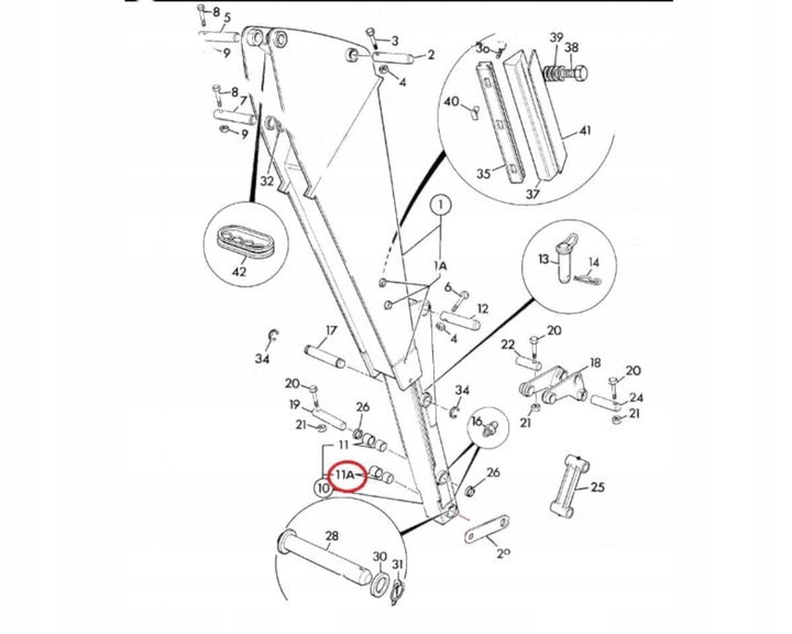 BLOQUE SILENCIOSO SWORZNIA LYZKI PARA KOPARKI JCB 809/00176 