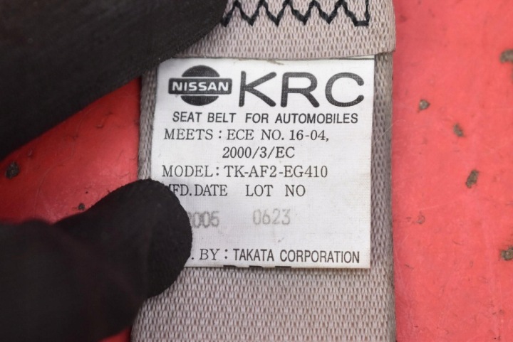 CEINTURE DE SÉCURITÉ DROIT AVANT TENDEUR TK-AF2-EG410 NISSAN MURANO 1 I Z50