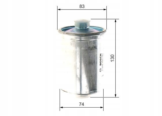 FILTRE CARBURANTS BOSCH F 026 403 787 F026403787