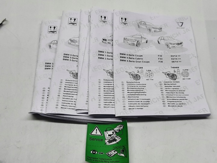 BMW SERIE 1 2 3 4 5 CROCHET INSTALLATION ÉLECTRIQUE MODULE CANTROL 748469