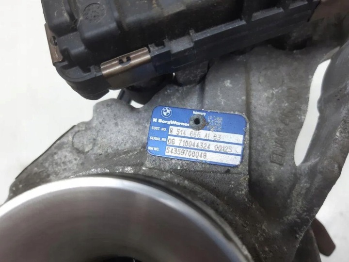 TURBINE BMW 1 (F20) 8514666 1.6L DIESEL 2012
