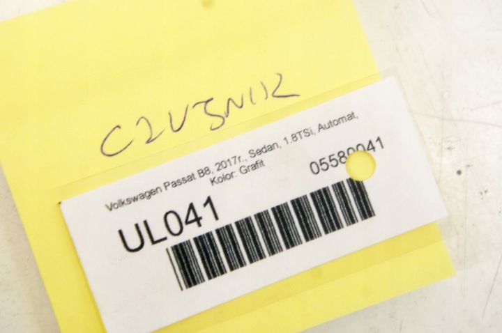 UL041 VW PASSAT B8 CAPTEUR DE COLLISION 561959351