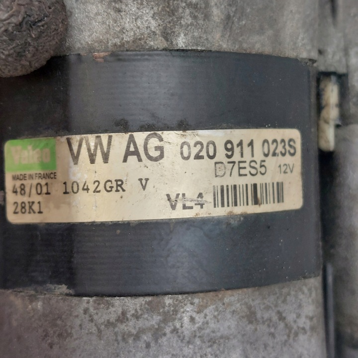 VOLKSWAGEN VW GOLF 4 IV 1,4 DÉMARREUR VALEO 020911023S
