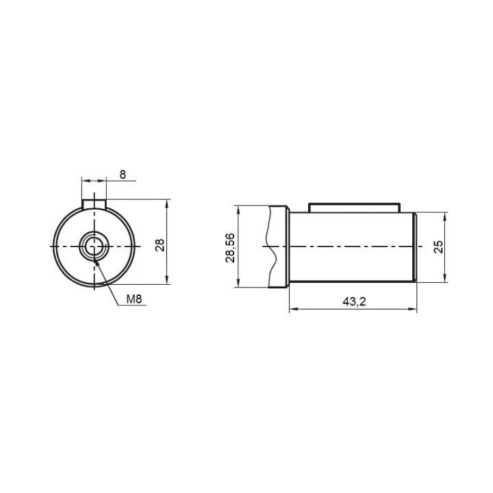 MOTEUR HYDRAULIQUE BMR, OMP CHLONNOSC: 80CM3/OBR OBROTY: 750OBR/MIN DANS