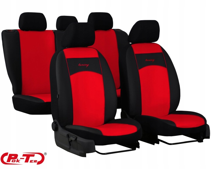 CUIR HOUSSES SUR SIÈGES OPEL AGILA B