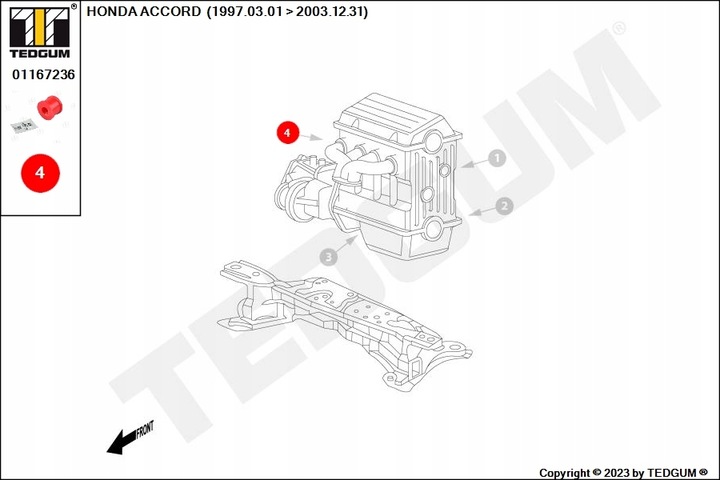 POLIURETANOWA TULEJA, 1SZT., CONECTOR ESTABILIZADOR PARTE DELANTERA L/P, DOL/GORA, 