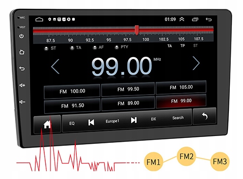 RADIO GPS TOYOTA RAV4 II COROLLA YARIS AVENSIS E12 AURIS PRADO PRIUS VERSO 