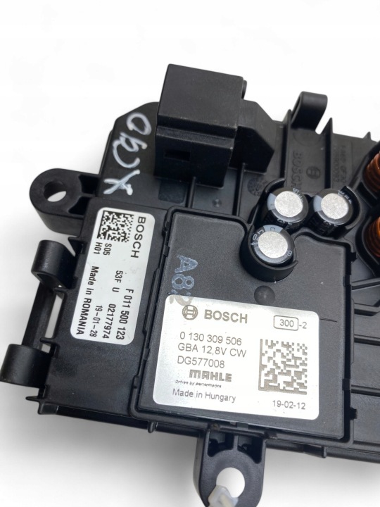 VOLVO XC90 2018 RÉSISTANCE RÉSISTANCE VENTILATEURS CONDUIT D'AIR