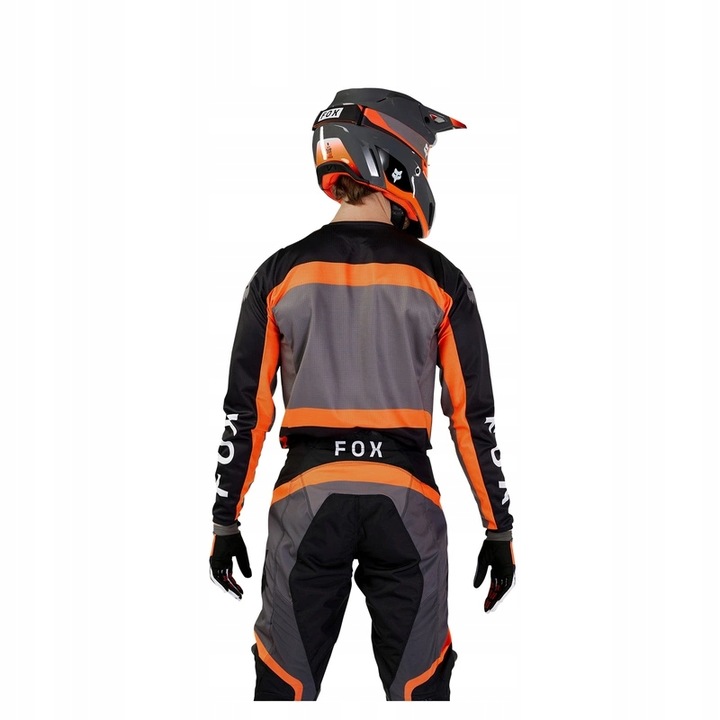 BLUZA CROSS FOX 180 BALLAST BLACK/GREY NEGRO GRIS COLOR NARANJA REGALO 