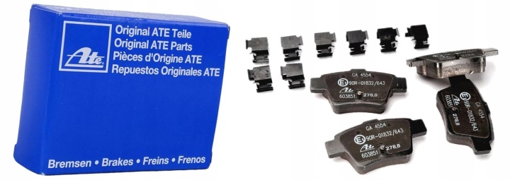 ATE PLAQUETTES FREIN 13.0460-3851.2