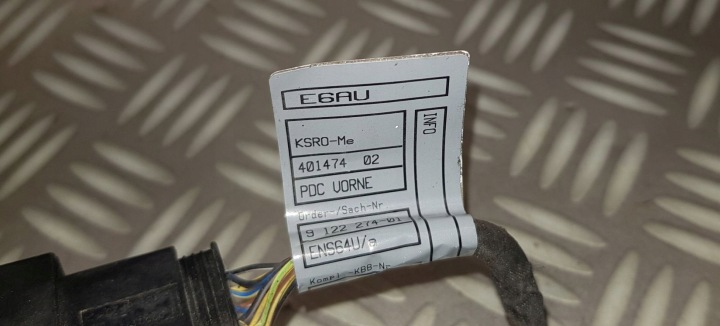 BMW 5 E60 E61 LIFT LCI FAISCEAU DE CÂBLES CAPTEURS PDC PARE-CHOCS AVANT 9122274 PUCE