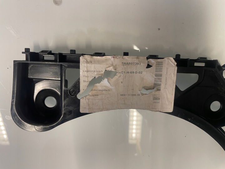 GLISSIÈRE PARE-CHOCS DROIT GAUCHE ARRIÈRE TIGUAN II 5NA807394 5NA807393 NEUF OE