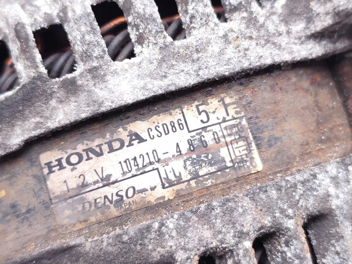 HONDA CIVIC ALTERNATEUR 2.2 CTDI DIESEL 103KW (140 HP) 104210-4860 2010