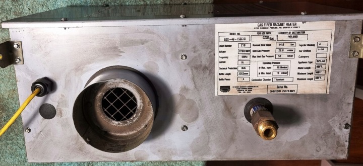 GAZEUX POSTCOMBUSTION RUROWY EDX 40-150 C10 POÊLE CHAUFFAGE MADE IN USA