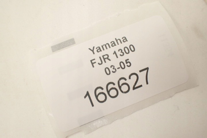 YAMAHA FJR 1300 03-05 QUEUE ARRIÈRE PLASTIQUE DÉFLECTEUR D'AIR