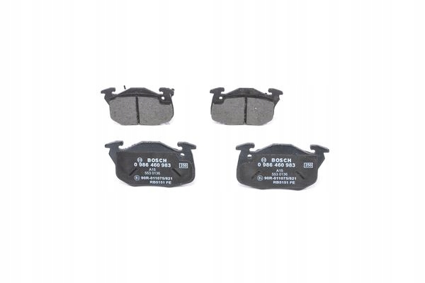 PLAQUETTES FREIN CITROEN ZX 91-97 AVEC CAPTEUR
