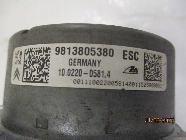 CITROEN C4 CACTUS POMPE ABS ESP 9813805380 10.0915-3954.3