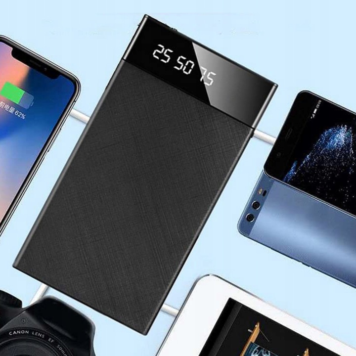 PORTABLE PUISSANT BOOSTER JUMP DÉMARREUR AWARIA VOITURES POWERBANK 12V