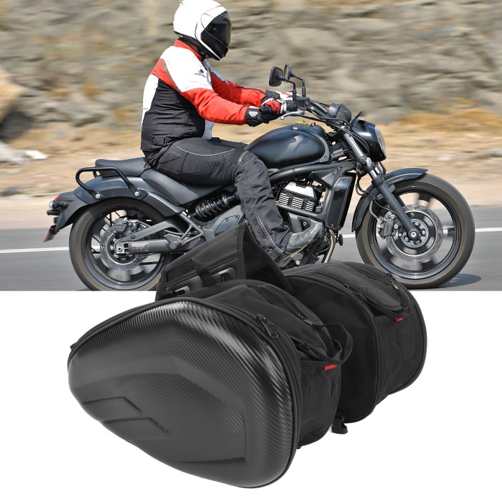 1 PAIRE MOTOCYCLETTE SAC SIODOWA 600D OXFORD TISSU À DUZEJ 1N