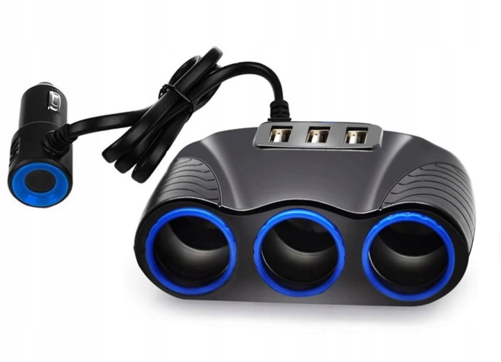 DISTRIBUIDOR ENCAJES ENCENDEDOR 12V 24V USB 3,1A 