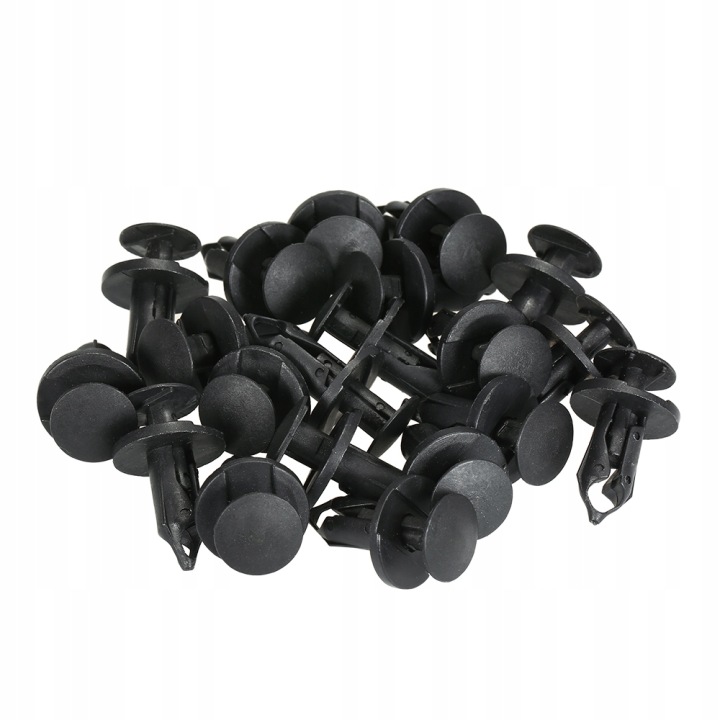 30X CLIPS MOCOWAN 8MM VERS DÉCORATIVES PINCES SUR DESCE, ÉTRIERS PORTES VOITURES