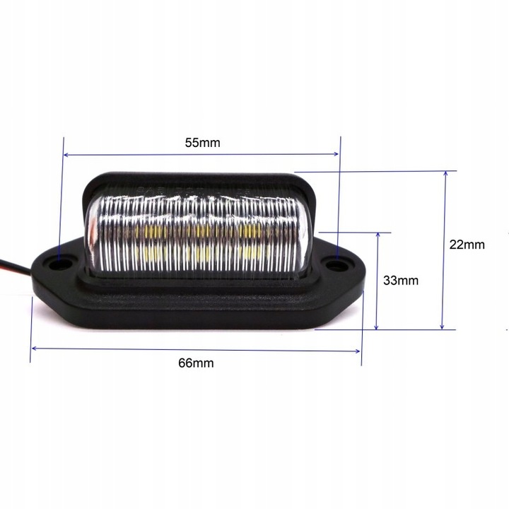 LÁMPARA REGISTRO DIODO LUMINOSO LED 24V 350LM, UNIVERSAL 