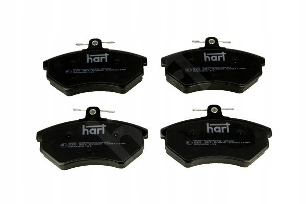 HART ZAPATAS DE FRENADO PARTE DELANTERA GOLF 1.8 89- PASSAT 89- 