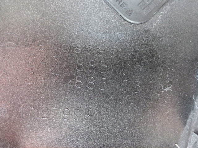 MERCEDES GLA II AMG H247 W247 PARE-CHOCS ARRIÈRE ARRIÈRE A2478850206