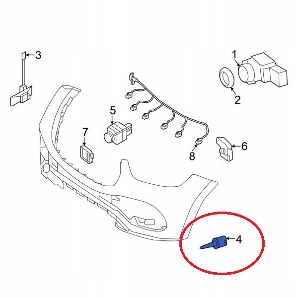 ORIGINAL A0009052912 SENSOR TEMPERATURE EXTERIOR THERMO MERCEDES 