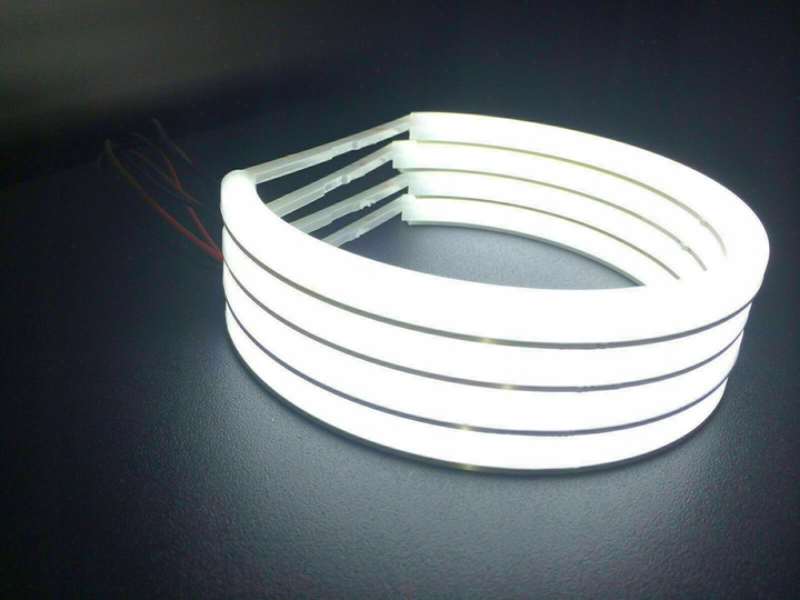 COTTON WHITE ANILLOS DIODO LUMINOSO LED BMW E92 E93 COLOR BLANCO DE DÍA POTENTE 