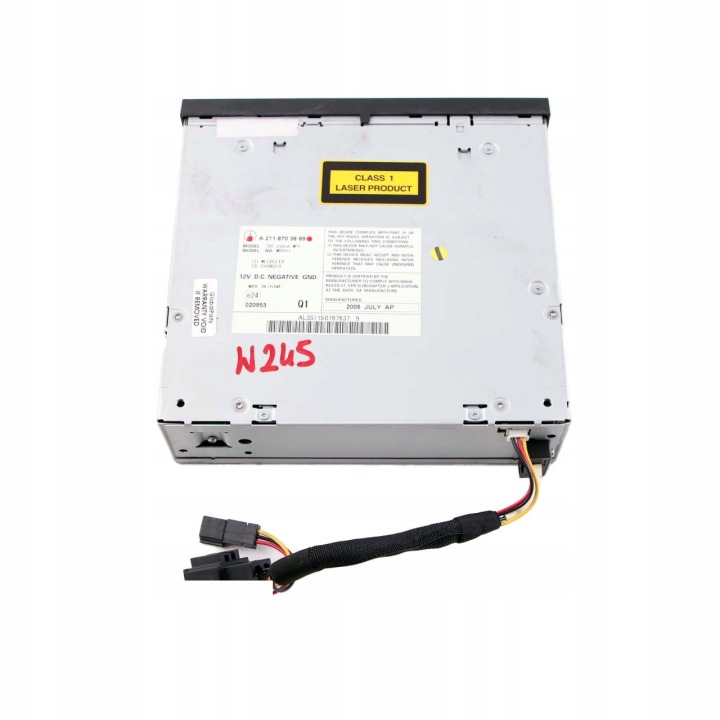 MERCEDES W164 W169 W211 W245 W906 6 PLYTOWA CHANGEUR CD A2118703889