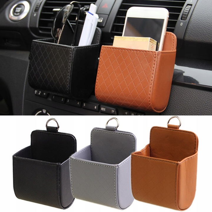 BAG FOR PRZECHOWYWANIA CAR DELICATE FEEL AUTO ORGANIZER ON COSMETICS FOR TELEFONOW - CZARON 