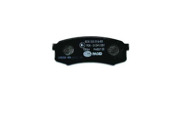 ZAPATAS DE FRENADO PARTE TRASERA 8DB 355 016-831 HELLA PAGID 