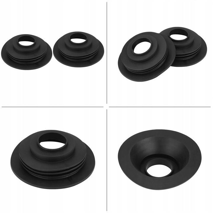 2PCS FAROS RUBBER COVER CAP UNIVERSAL 