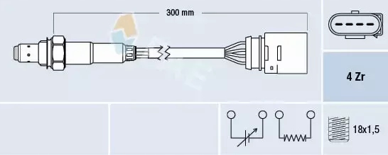 SONDE LAMBDA SEAT IBIZA V 1.2 (6J5. 6P1)