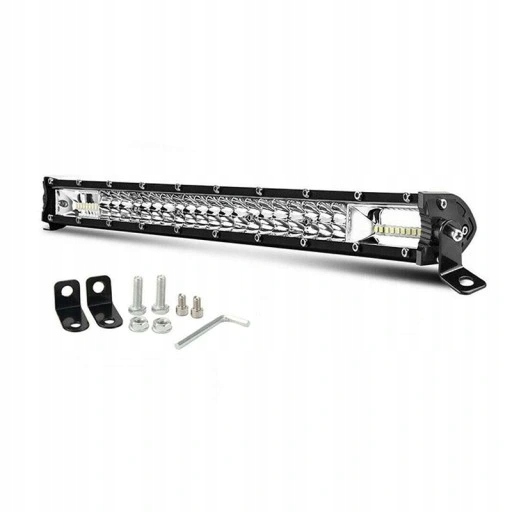 FARO EN FUNCIONAMIENTO DE LARGO ALCANCE - DIODO LUMINOSO LED BAR - 53CM 1200W 