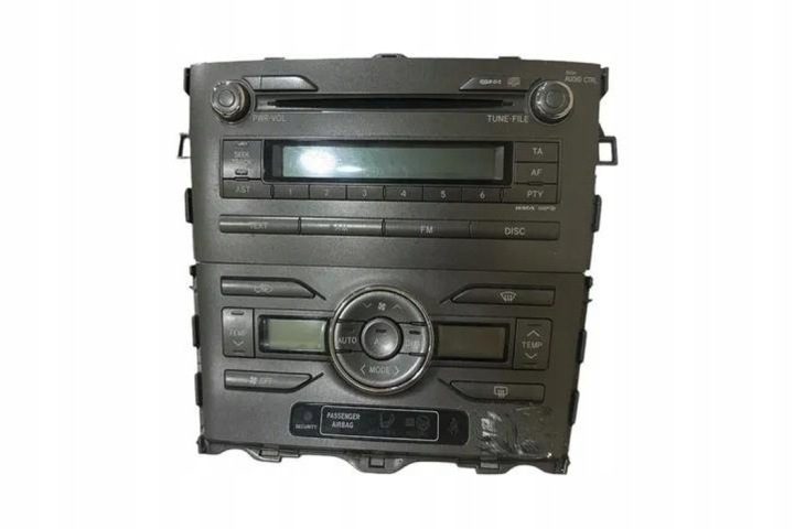 RADIO AVEC NAVIGATION TOYOTA AURIS (_E15_) 8612002520 1.4L GASOLINE 71KW 2007