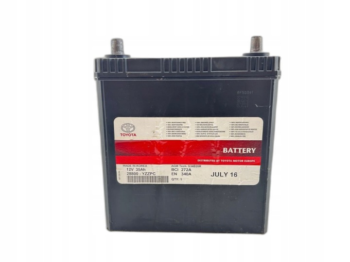 BATTERIE FOR TOYOTA AURIS OEM: 28800YZZPC