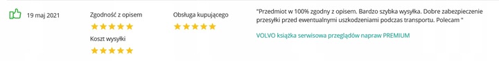 VOLVO LIBRO DE MANTENIMIENTO KSIAZECZKA PREMIUM AL 16 PRZEGLADOW +GRATIS 