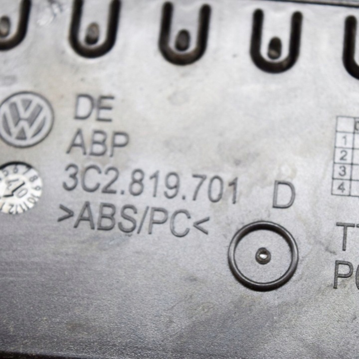 VOLKSWAGEN PASSAT B6 2007 BUSES GRILLES CONDUIT D'AIR TABLEAU DE BORD INSTRUMENTATION