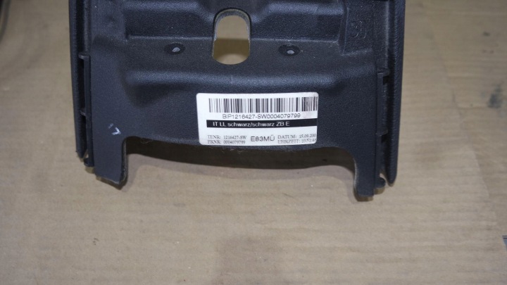 TABLEAU DE BORD CONSOLE AIRBAG X3 E83