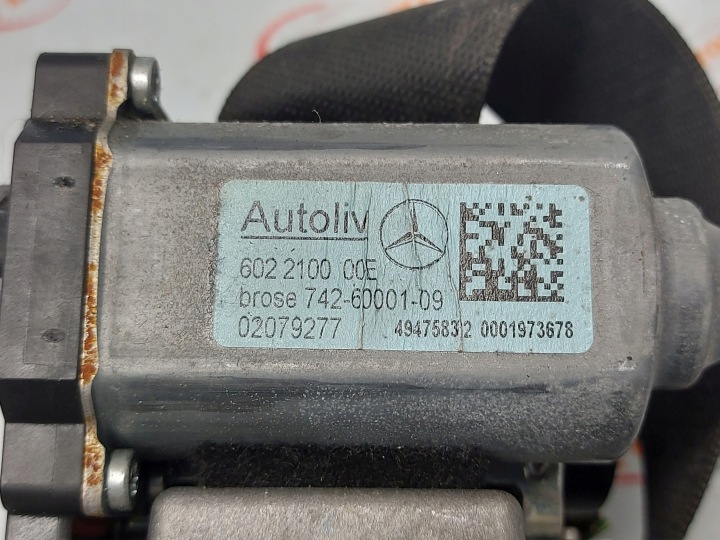 MERCEDES CLS C219 09R CEINTURE DE SÉCURITÉ GAUCHE AVANT 602208200